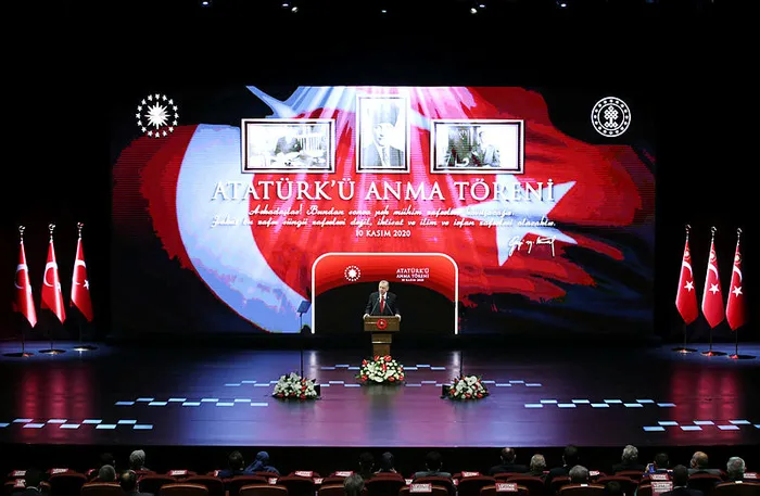 Son dakika: Başkan Erdoğan'dan Atatürk'ü Anma Töreni'nde önemli açıklamalar - 1