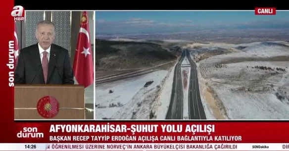 baskan-erdogan-afyonkarahisar-suhut-yolu-acti-12-dakikaya-dusecek-2023te-bolunmus-yol-uzunlugu-30-kmyi-bulacak-1675338003872.jpg Başkan Erdoğan Afyonkarahisar - Şuhut yolu açtı! 12 dakikaya düşecek | 2023'te bölünmüş yol uzunluğu 30 bin KM'yi bulacak - 2