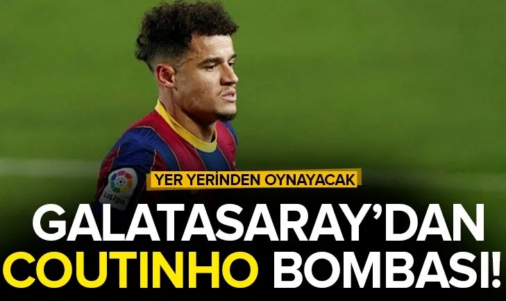 Galatasaray’dan Philippe Coutinho bombası! Sarı kırmızılılar için flaş transfer iddiası! Philippe Coutinho Galatasaray’a gelecek mi?