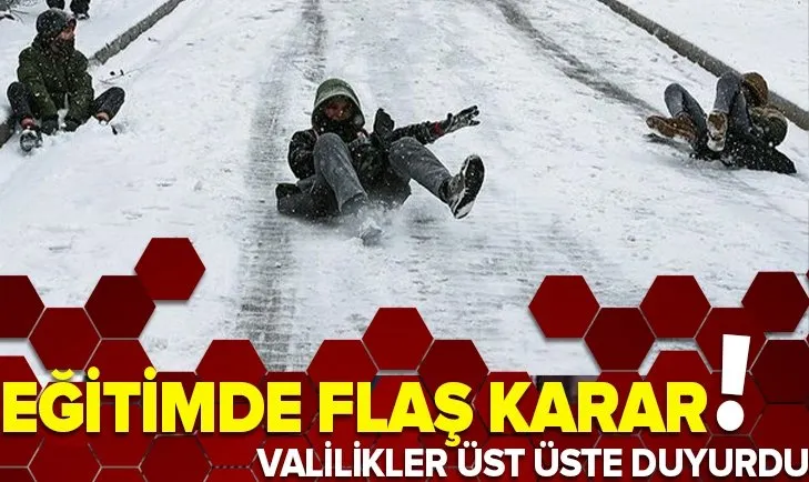 Yüz yüze eğitimde flaş karar! Valiliklerden açıklamalar üst üste geliyor