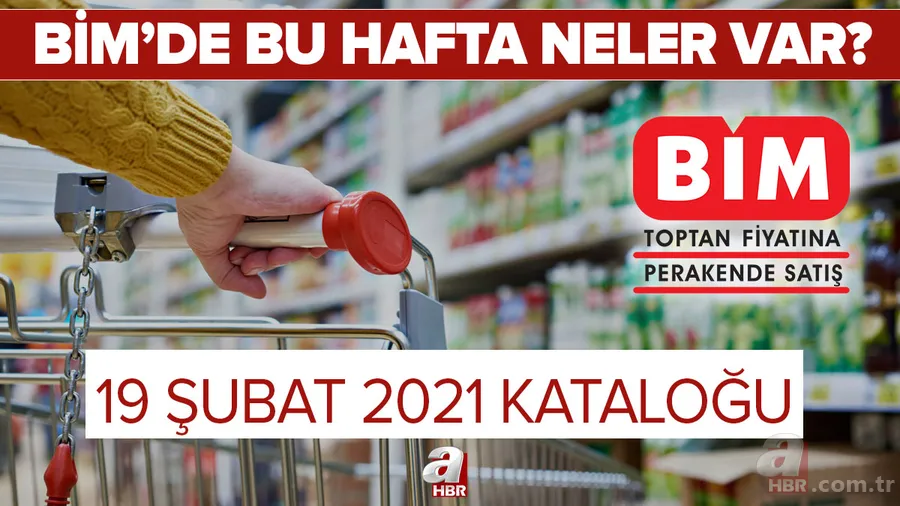 BİM aktüel fırsatları kaçmaz! 19 Şubat 2021 BİM aktüel ürünler kataloğunda neler var? İşte dikkat çeken ürünler... 1