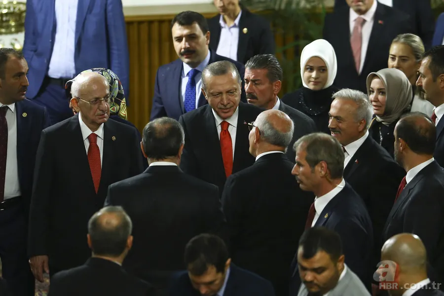 Yeni yasama yılı resepsiyonundan renkli görüntüler 7