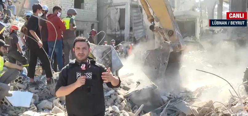 A Haber canlı yayınında son dakika olarak duyurdu! A Haber İsrail'in saldırdığı hastanede