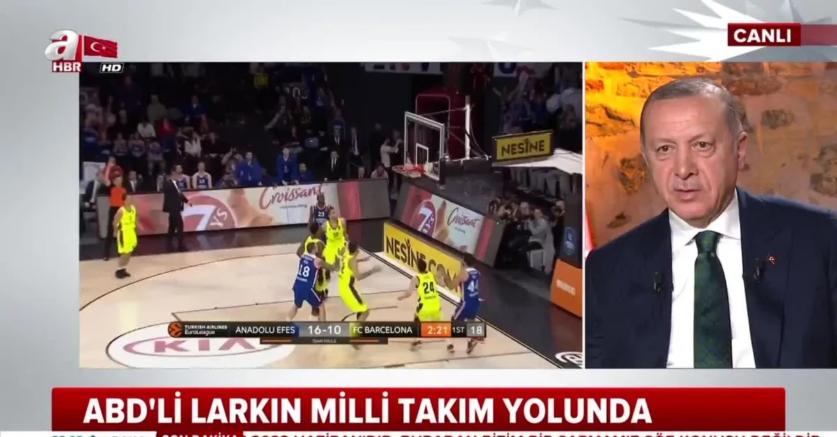 Başkan Erdoğan'dan Shane Larkin açıklaması