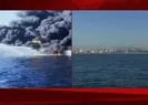 İstanbul Boğazında 27 gün boyunca yanan tanker: Independenta
