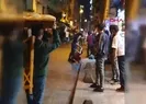 Savaş alanına döndü! Taksimde iki grup birbirine girdi