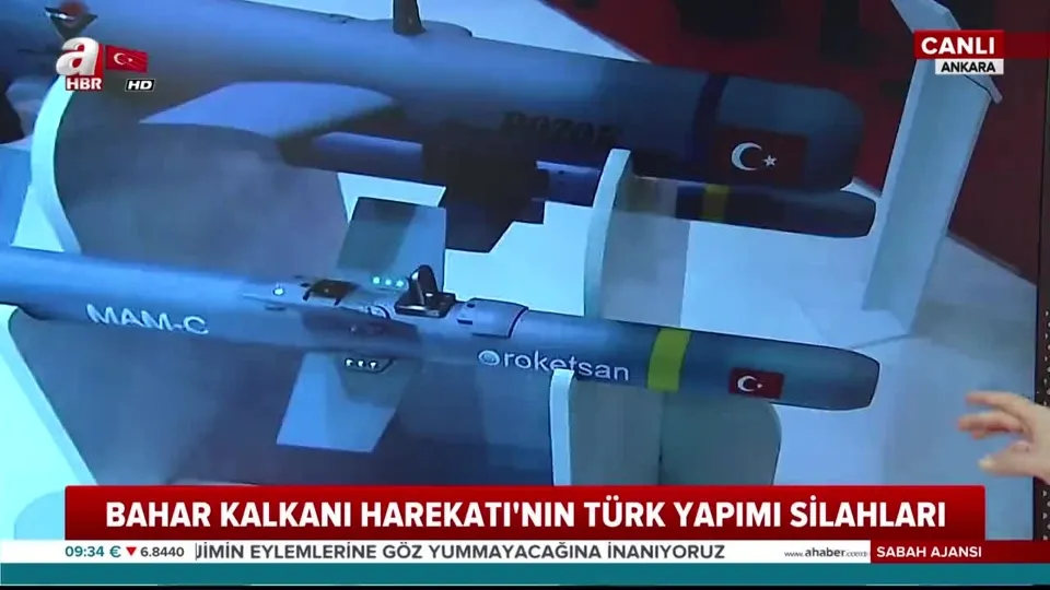 Bahar Kalkanı Harekatı’na yerli ve milli silah damgası |Video