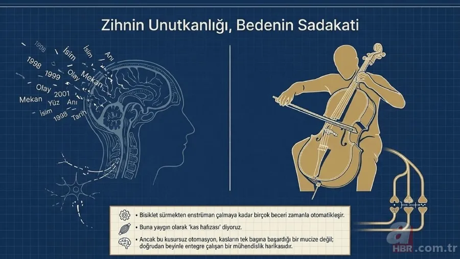 Beynin gizli arşivi: Zihin unutsa bile vücut hatırlıyor! Kas hafızası nedir? 3