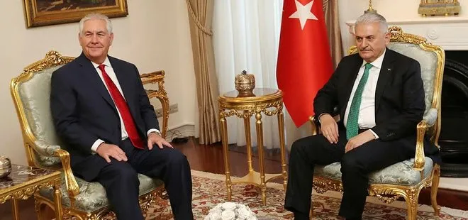 Yıldırım-Tillerson görüşmesi sonrası Başbakanlık’tan açıklama