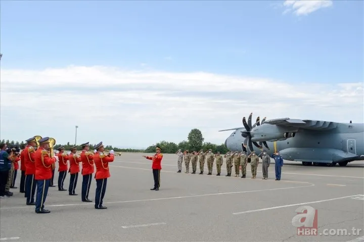 Azerbaycan-Türkiye ortak askeri tatbikatından yeni görüntüler 12