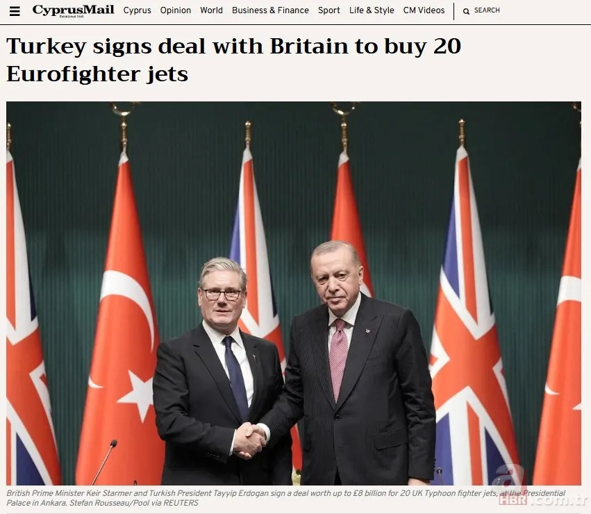 Türkiye'nin Eurofighter alımı dünya basınında! Yunan'dan İsrail'e kim ne dedi? "Başımız ağrıyacak" 6