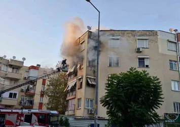 Antalya'da bir evde çıkan yangın söndürüldü