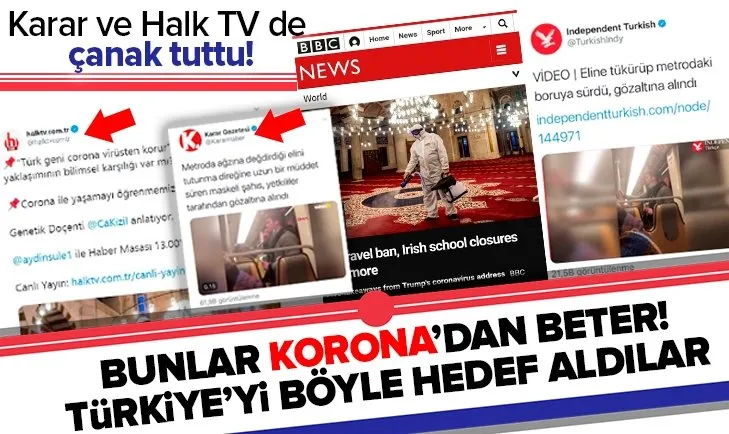 Türkiye’yi hedef aldılar! Karar Gazetesi ve Halk TV destek verdi