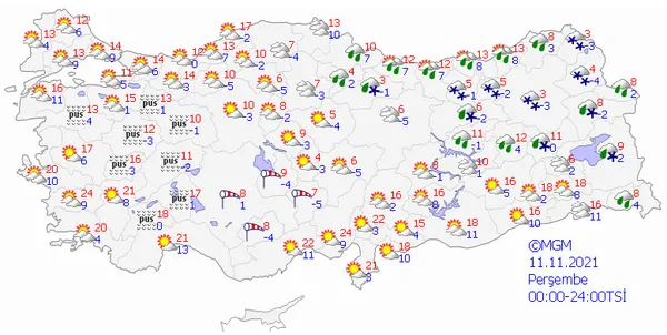 Meteoroloji o illeri tarih vererek uyardı! Sağanak ve fırtınalar geliyor - 12