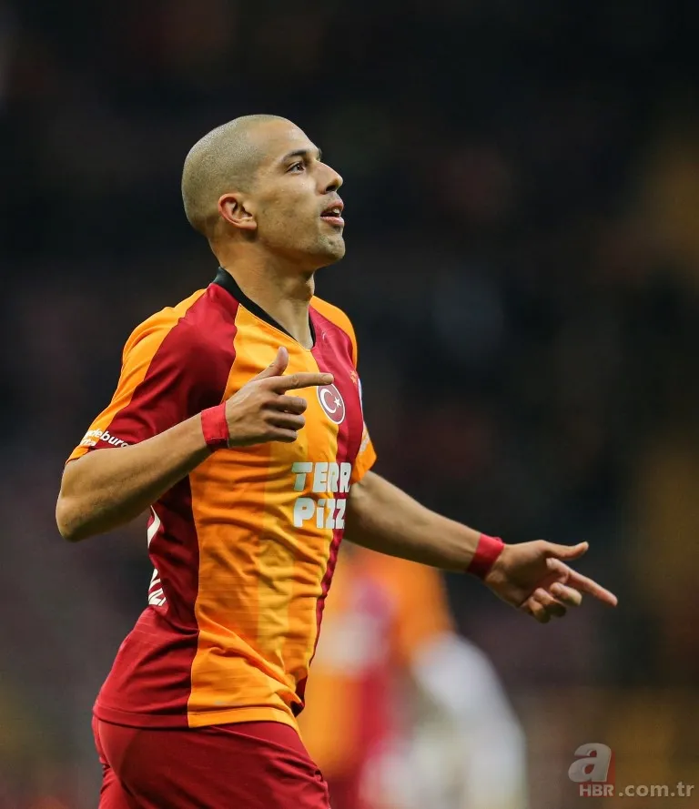 Feghouli attı, Terim sevinçten havalara uçtu! Galatasaray - Kayserispor maçından çarpıcı kareler 6