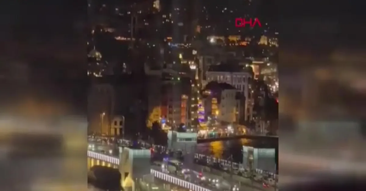 Beyoğlu'nda binada patlama
