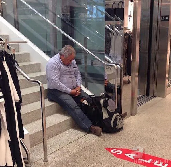 Alışverişin bitmesini bekleyen yalnız ve sabır dolu AVM adamları 11