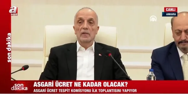 Son dakika: Asgari ücret ne kadar olacak? Asgari Ücret Tespit Komisyonu toplandı