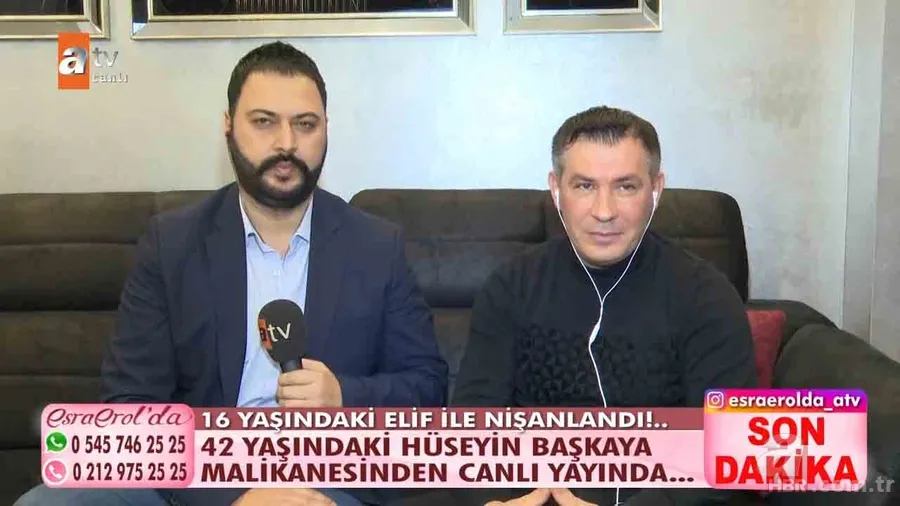 Tehdit şantaj taciz! Türkiye Esra Erol’daki bu olayı konuşuyor! 42 yaşındaki Hüseyin Başkaya Elif'i 16 yaşındayken kandırdı mı? Esra Erol ekibi o malikanede... 16