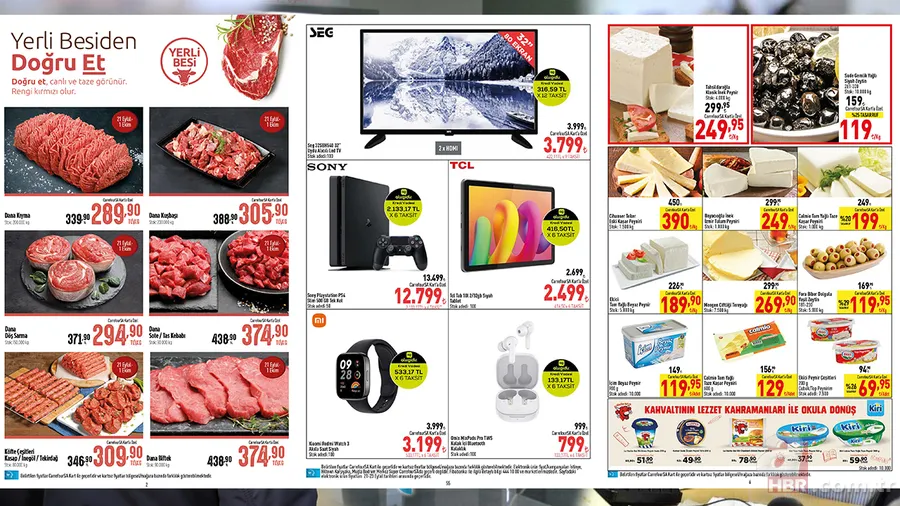 CarrefourSA Sıvı Yağ 155 TL’den, 40’lı Tuvalet Kağıdı 169 TL’den ve Dana Kıyma 289,90 TL’den satışa sunuyor! İşte 28 Eylül CarrefourSa indirim listesi 1