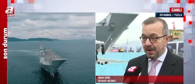 En büyük savaş gemisi envanterde! TCG Anadolu bugün Deniz Kuvvetleri Komutanlığı’na teslim edildi