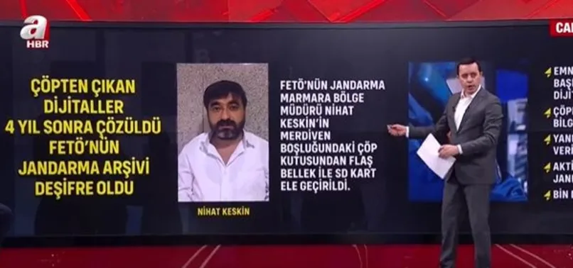 FETÖ'cü Nihat Keskin'in evinde bulunan flaş bellek ve SD kartı MİT 4 senede çözdü! Nazif Karaman o dosyaları tek tek açıkladı!