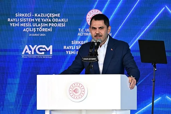 1708951553885.jpeg Cumhur'un İBB adayı Murat Kurum'dan Sirkeci-Kazlıçeşme Tren Hattı açılışında önemli mesajlar: İstanbul 5 yılda fetret dönemine girdi - 2