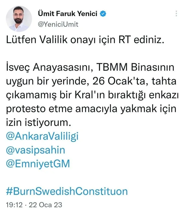 isvec-anayasasini-yakmak-icin-valilige-basvurdu-1674559554819.jpeg İsveç Anayasasını yakmak için valiliğe başvurdu! FETÖ mağduru askeri öğrenciden İsveç'e sert tepki - 1