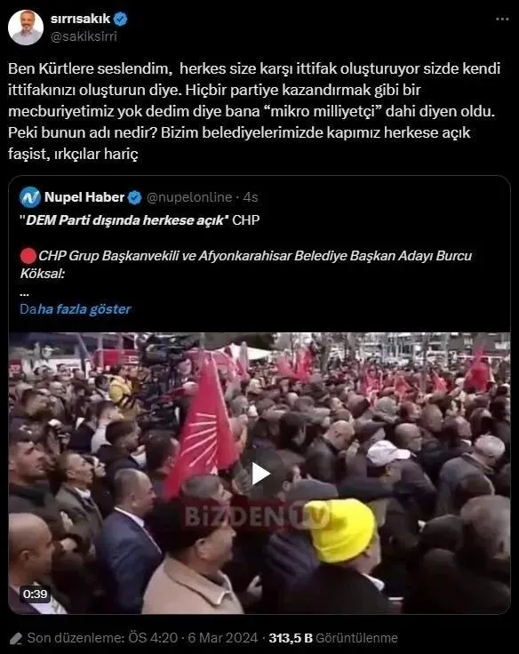Kirli İttifak oyunu patladı! CHP’li Burcu Köksal terör partisi DEM’e kapıları kapattı | Özgür Özel tutuştu: Sürçü lisan yaşandı