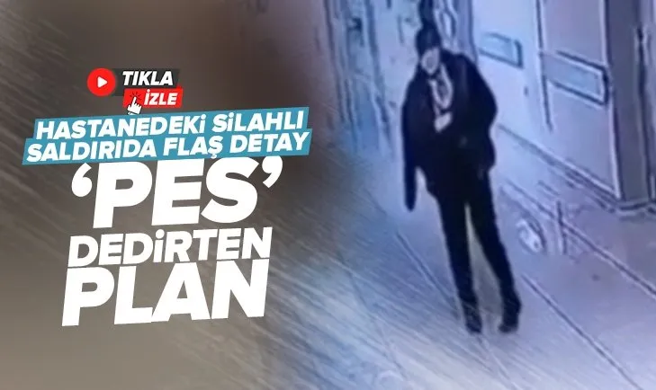 İzmir’de hastanedeki silahlı saldırıda yeni ayrıntılar kamerada! Koluna alçı takıp…