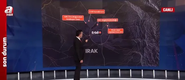 Orta Doğu’da sıcak gece: İran Erbil’i vurdu! İran ABD’yi mi İsrail’i mi hedef aldı?
