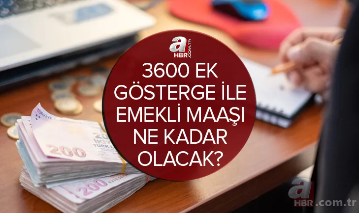 Emeklilere ek gösterge ile çifte zam! 3600 ek gösterge ile memur ve emekli maaşı ne kadar olacak? Kim ne kadar alacak? 1