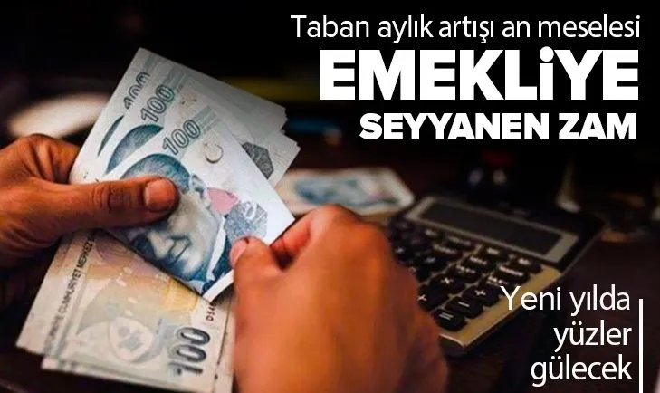 Emeklinin beklediği seyyanen zam için flaş gelişme: Taban aylık artışı gündemde! Milyonların yüzü Ocak zammıyla gülecek