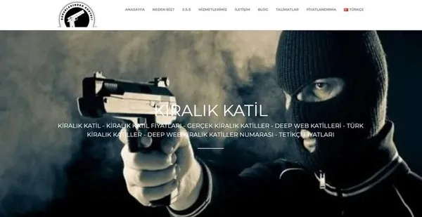 Online siparişle kiralık katil sitesi için soruşturma başlatıldı! Fiyat tarifesi de çıkarmışlar - 2