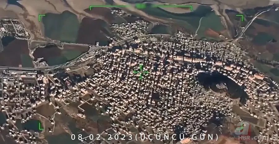 Bayraktar Akıncı ve Bayraktar TB2 deprem bölgesi için aralıksız seferber! Yıkımın boyutu havadan görüntülendi 14