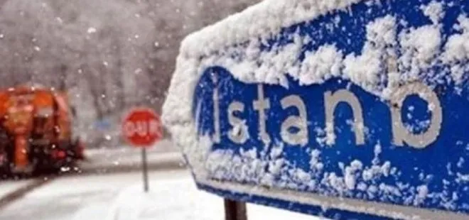 İstanbul’da kar yağışı hazırlığı başladı