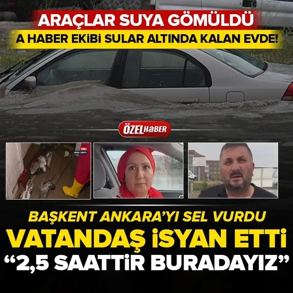 A Haber selin vurduğu Ankara’da! Yollarda kalan vatandaşlar A Haber ekranlarından isyan etti: 2,5 saattir buradayız