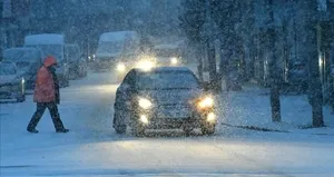 Kars’ta yüksek kesimlerde kar etkili oldu