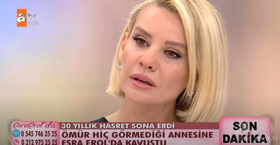 Ömür Kurşun hem annesini hem babasını Esra Erol'da buldu! Kavuşma anları yürekleri parçaladı 17
