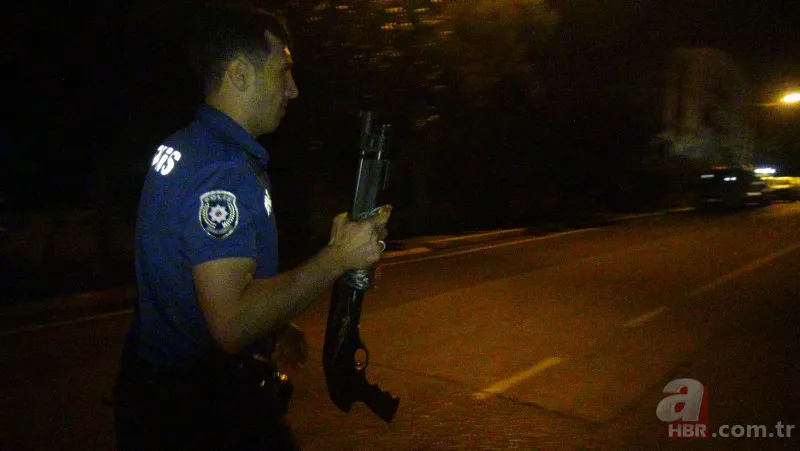 Elinde pompalı tüfekle sokağa çıktı: 4 saatte ikna edildi 5