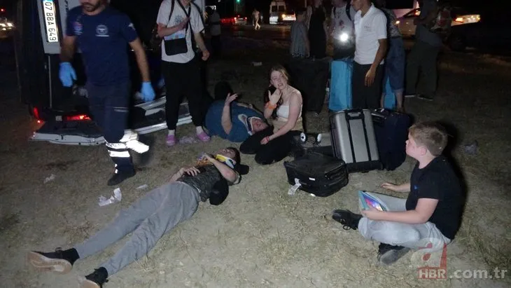 Antalya’da can pazarı! Alkollü İngiliz dehşet yaşattı: 9 turist yaralandı