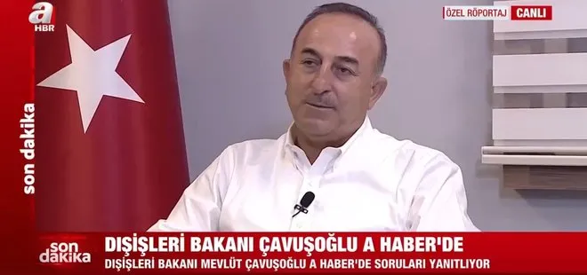 Dışişleri Bakanı Mevlüt Çavuşoğlu’dan A Haber canlı yayınında Kılıçdaroğlu’na tepki: Devlet adamı olsaydı...