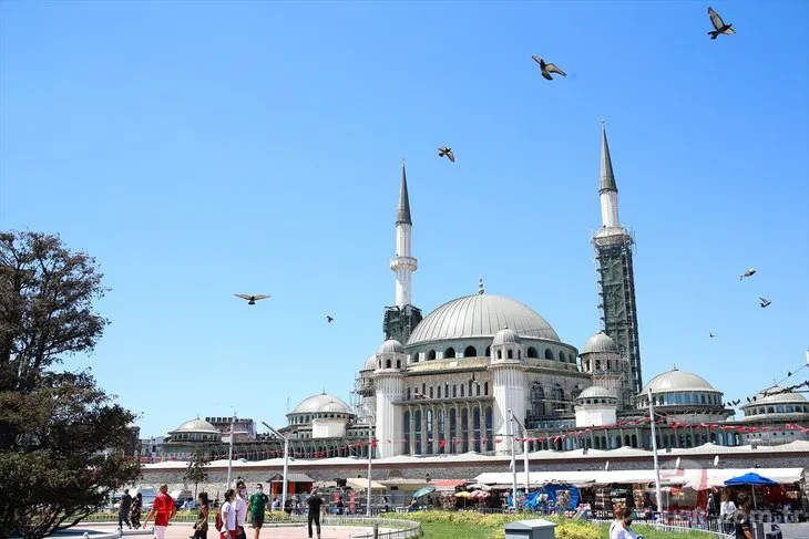 Taksim Camii’nde son durum: Yüzde 65’i tamamlandı!