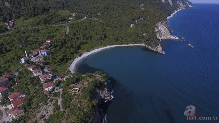 Karadeniz'in doğa harikası koyları ziyaretçilerini bekliyor 7