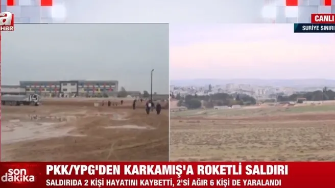 PKK/YPG’DEN KARKAMIŞ’A ROKETLİ SALDIRI! A Haber sıcak bölgede… Misliyle karşılık verildi