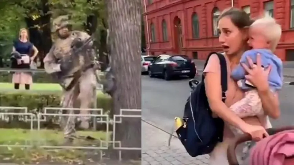 Avrupa ülkesinde korku dolu anlar! Asker sokağa indi etrafa ateş saçtı