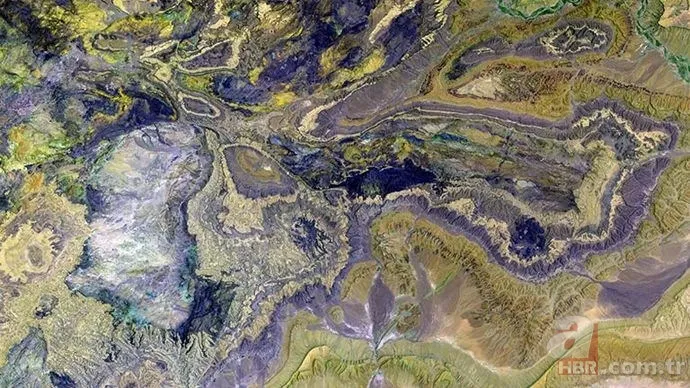 NASA Raikoke volkan patlamasını uzaydan görüntüledi 14