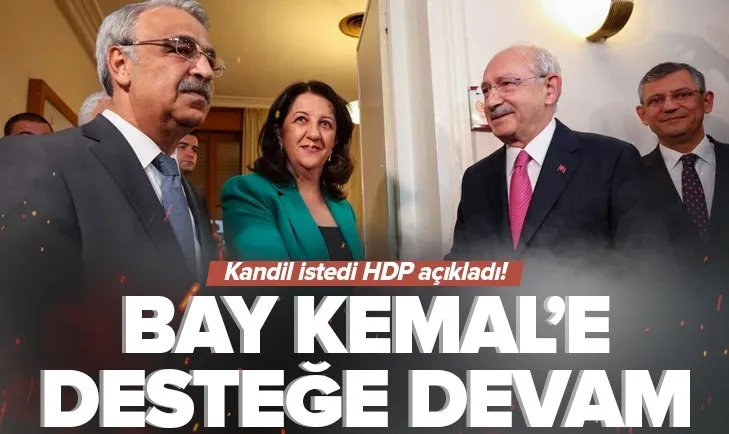 HDP’den Kılıçdaroğlu’na desteğe devam