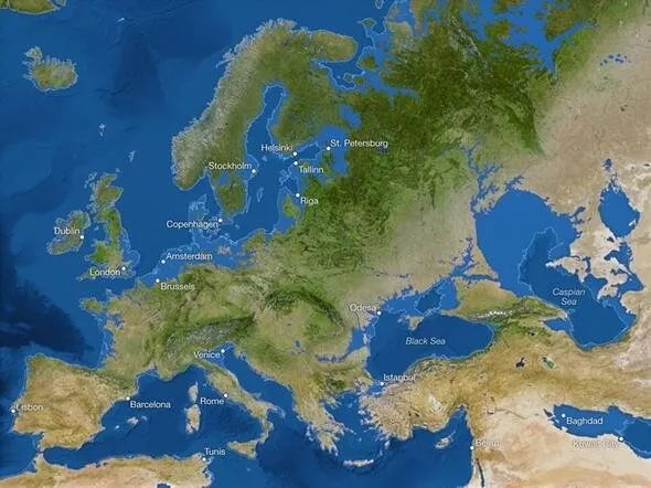 NASA dünyayı korkutan haritayı yayınladı! Avrupa yanıyor