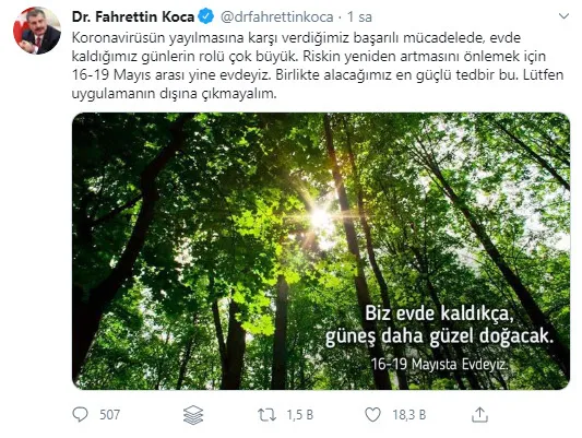 Son dakika: Bakan Koca vatandaşları "lütfen" diyerek uyardı - 1